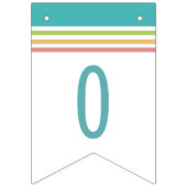 Wert die Wartezeit neues Baby, Wimpelkette (Dritte Fahne)