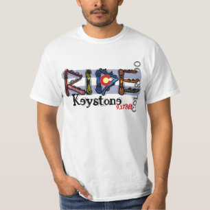Wert für Snowboard-Riese Keystone Colorado T-Shirt
