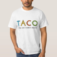 Wert TACO T - Shirt, weiß