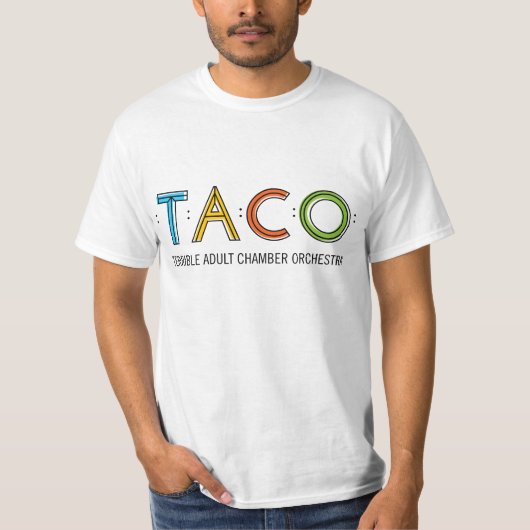 Wert TACO T - Shirt, weiß T-Shirt (Vorderseite)