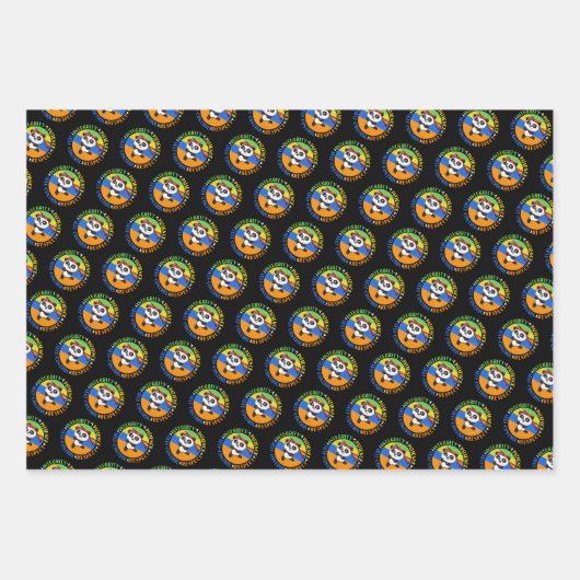 Werte für Kampfkunst - Boys Karate Mindset Geschenkpapier Set (Vorderseite 3)