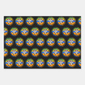 Werte für Kampfkunst - Boys Karate Mindset Geschenkpapier Set (Vorderseite)