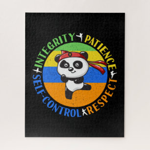 Werte für Kampfkunst - Boys Karate Mindset Puzzle