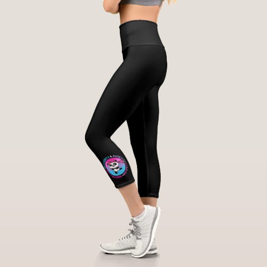 Werte für Kampfkunst - Girly Karate Mindset Capri Leggings (Links)