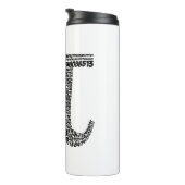 Werte PU-Symbols 3,14 - 400 dezimale Thermosbecher (Nach rechts gedreht)