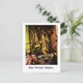 Werte, Stärke, Integrität. Postkarte (Stehend Vorderseite)