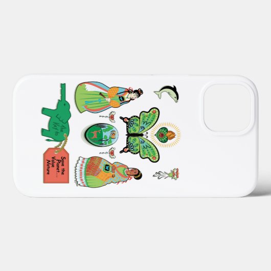 Werteart Case-Mate iPhone Hülle (Rückseite (Horizontal))