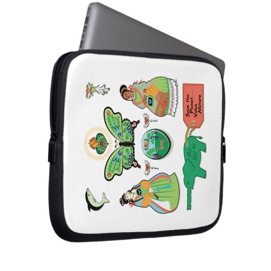 Werteart Laptopschutzhülle (Vorne Rechts)