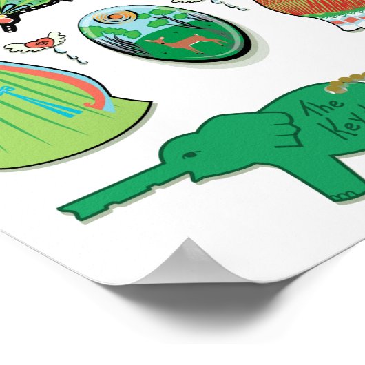 Werteart Poster (Ecke)