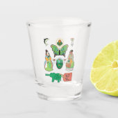 Werteart Schnapsglas (Vorderseite)