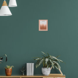 Wertelement der Kunstposter Rosa Weiß Boho Klassen Poster