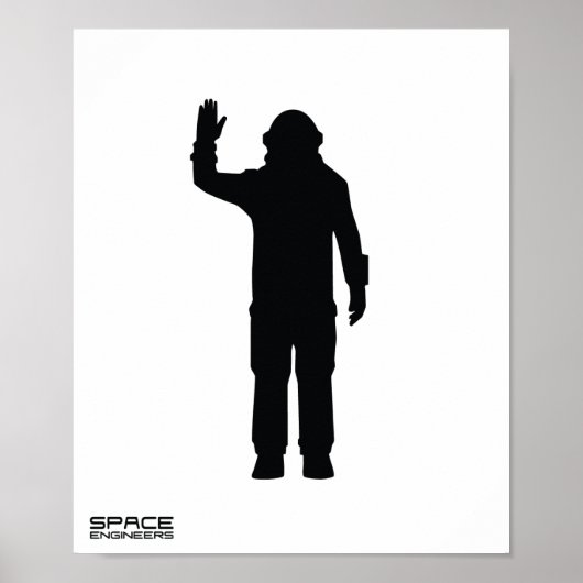 Wertepapier für Raumfahrtingenieure (Matte) Poster (Vorne)