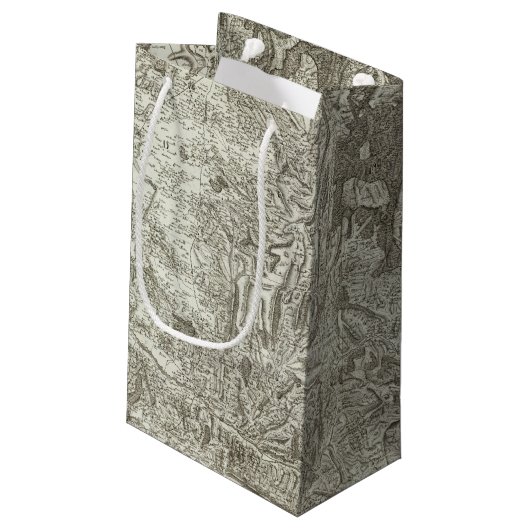 Wertigkeit Kleine Geschenktüte (Rückseite Schrägansicht)