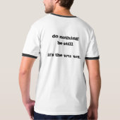 Wertloser Knoteworthy Wu Wei T-Shirt (Rückseite)