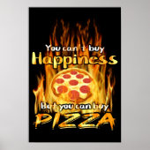 Wertpapier für Pizzeria Poster (Vorne)