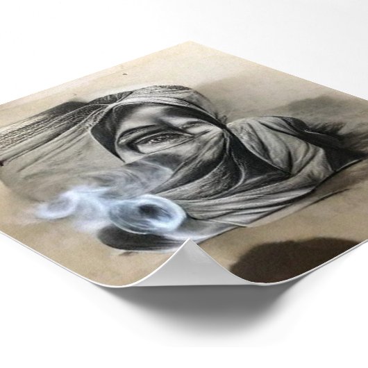 Wertpapier (Matte) Poster (Ecke)