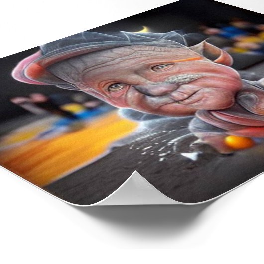 Wertpapier (Matte) Poster (Ecke)