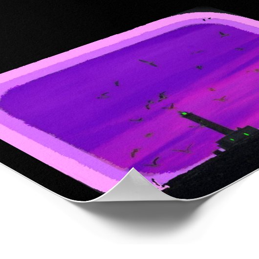 Wertpapier (Matte) Poster (Ecke)