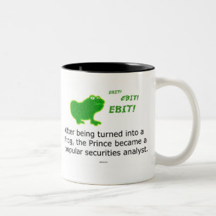 Wertpapiere-Analytiker Zweifarbige Tasse