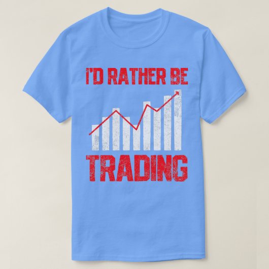 Wertpapiermarkt für Händler T-Shirt (Design vorne)