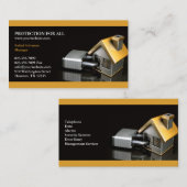 Wertpapierversicherungskarte Visitenkarte (Vorne/Hinten)