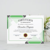 Wertschätzung (Stehend Vorderseite)