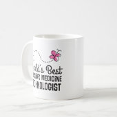 Wertschätzung des Nuklearen Medizintechnikers Kaffeetasse (Vorderseite Links)