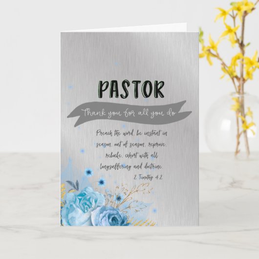 Wertschätzung durch Bibelverse Karte (Gelbe Blume)