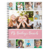 Wertschätzung für den benutzerdefinierten Fotosamm Notizblock (Vorderseite)