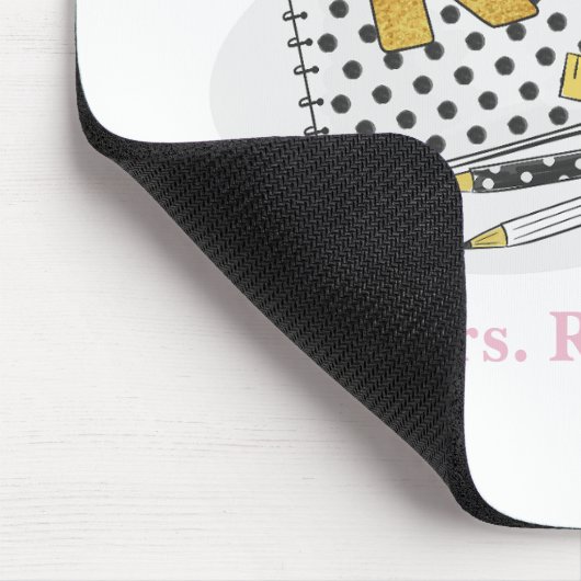 Wertschätzung für den Custom White Kindergarten Mousepad (Ecke)