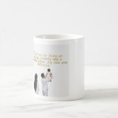 Wertschätzung für Ehemann und Vater Kaffeetasse (Mittel)