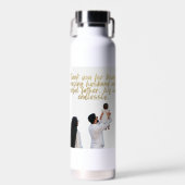 Wertschätzung für Ehemann und Vater Trinkflasche (Vorne)