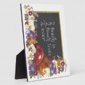 Wertschätzung für Lehrer Fotoplatte (Seite)