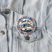 Wertschätzung für Postmitarbeiter Button (Beispiel)