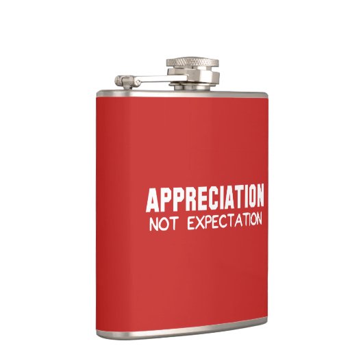 Wertschätzung nicht erwartet flachmann (Rechts)