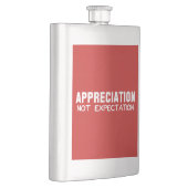 Wertschätzung nicht erwartet flachmann (Rechts)