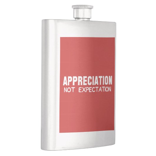 Wertschätzung nicht erwartet flachmann (Rechts)