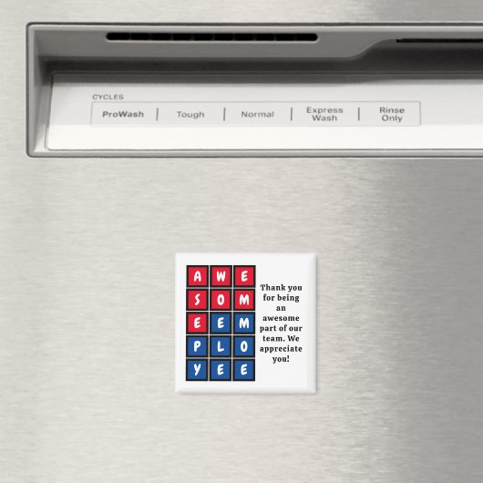 Wertschätzung PHANTASTISCHER Mitarbeiter Magnet (In Situ (Geschirrspüler))