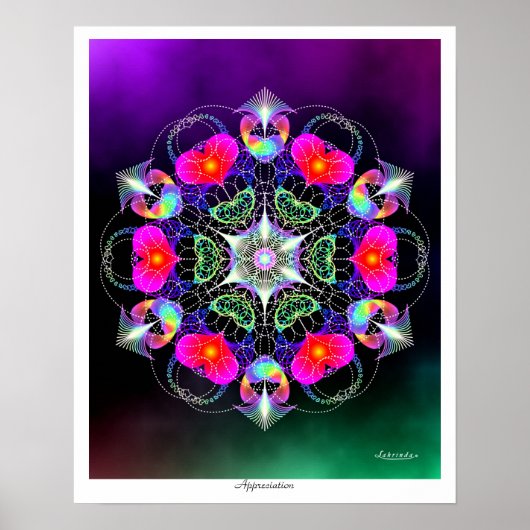 Wertschätzung Poster (Vorne)