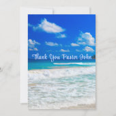 Wertschätzung von "Ocean Blue Waves" Dankeskarte (Vorderseite)
