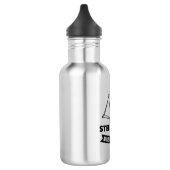 Wertungsgesellschaft für Stahlrahmen Edelstahlflasche (Links)