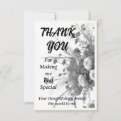 Wertungskarte Dankeskarte (Vorderseite)