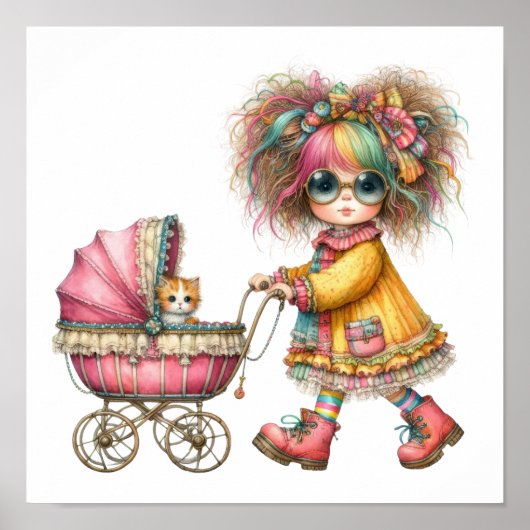 Wertvoll Art Poster (Vorne)