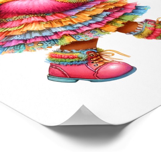 Wertvoll Art Poster (Ecke)