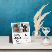 Wertvoll Bester Hund Mama 2 Foto Plaque Fotoplatte (InSitu)