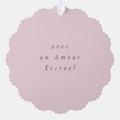 Wertvoll Black Doll Französisches Ornament (Rückseite)