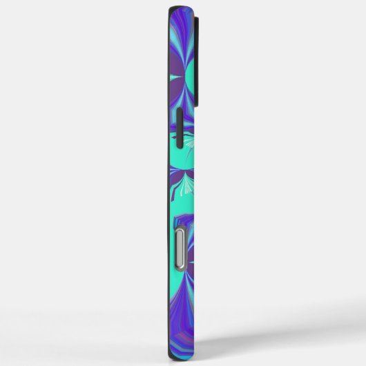 Wertvoll Blau Case-Mate iPhone Hülle (Rückseite / Rechts)