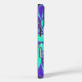 Wertvoll Blau Case-Mate iPhone Hülle (Rückseite / Rechts)