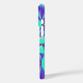 Wertvoll Blau Case-Mate iPhone Hülle (Rückseite / Links)