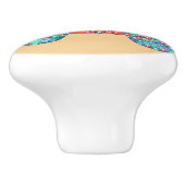 Wertvoll Bling Baby Turtles - Mehr unterwegs - Keramikknauf (Seitenansicht)